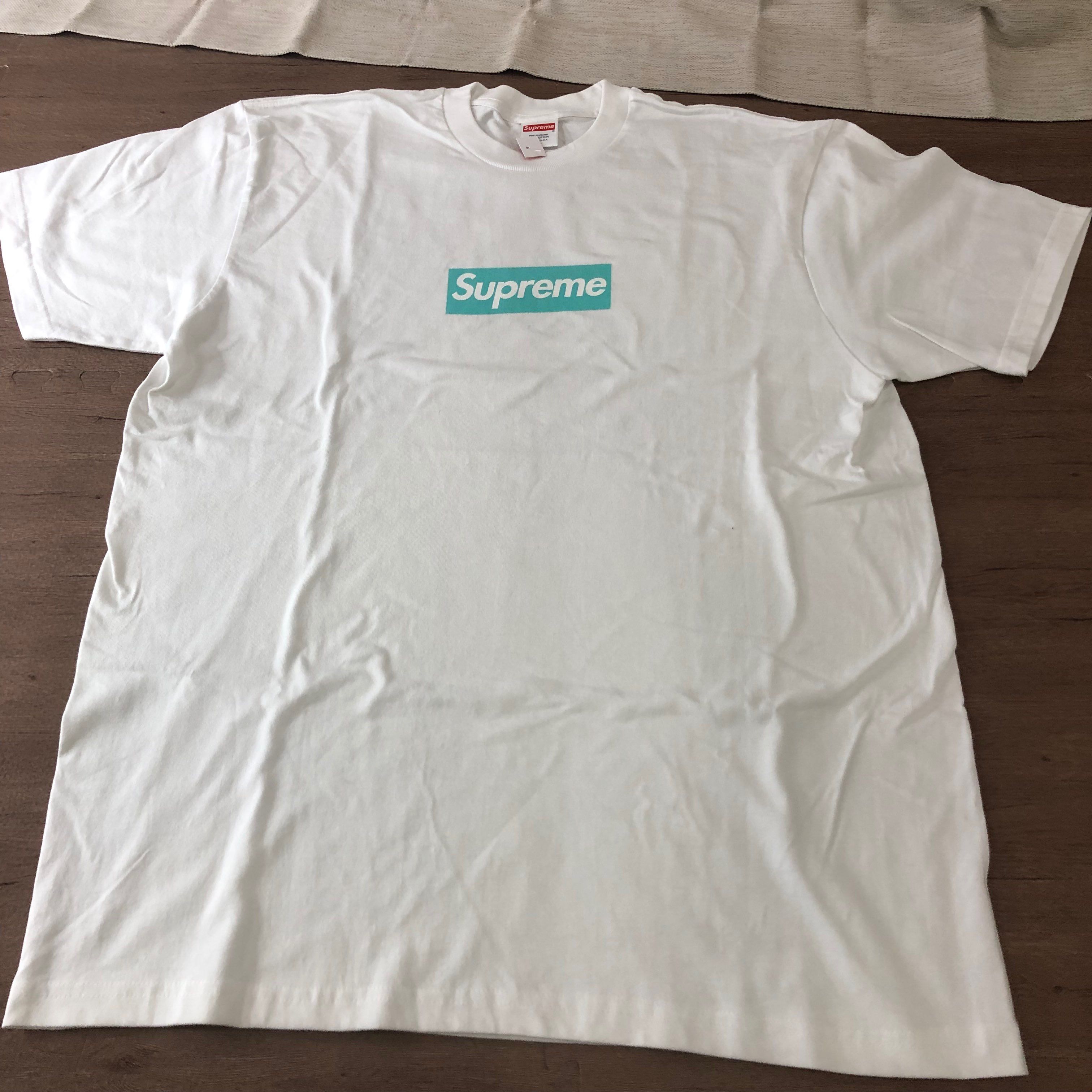 Supreme / Tiffany & Co. Box Logo Tee "White"