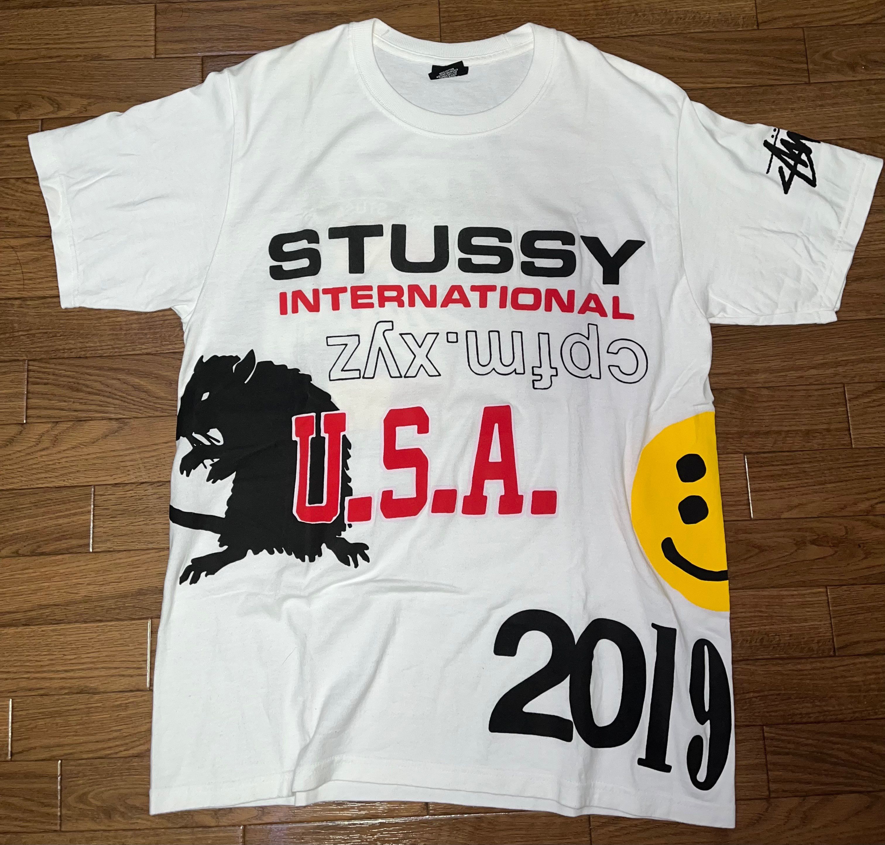 Stussy x Cactus Plant Flea Market USA 2019 Tee "White"