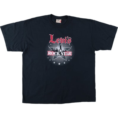 古着 90~00年代 リーバイス Levi's 半袖 ロゴTシャツ メンズXL相当 ヴィンテージ/eaa622002