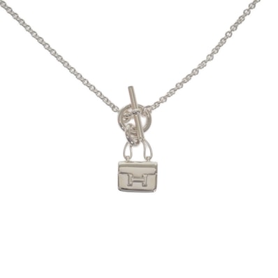 エルメス HERMES アミュレットコンスタンス ペンダント H121324B_00 ネックレス シルバー925 レディース【中古】【Aランク】