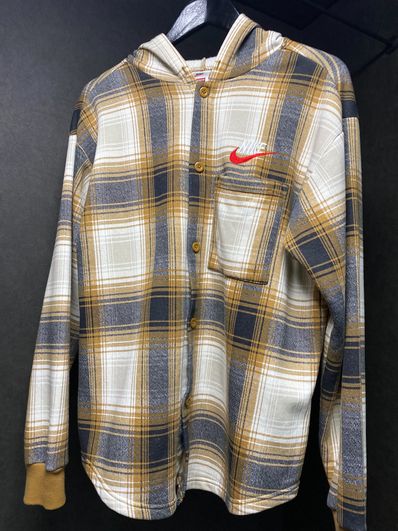 Supreme / NIKE® Hooded Sweatshirt "Mustard"