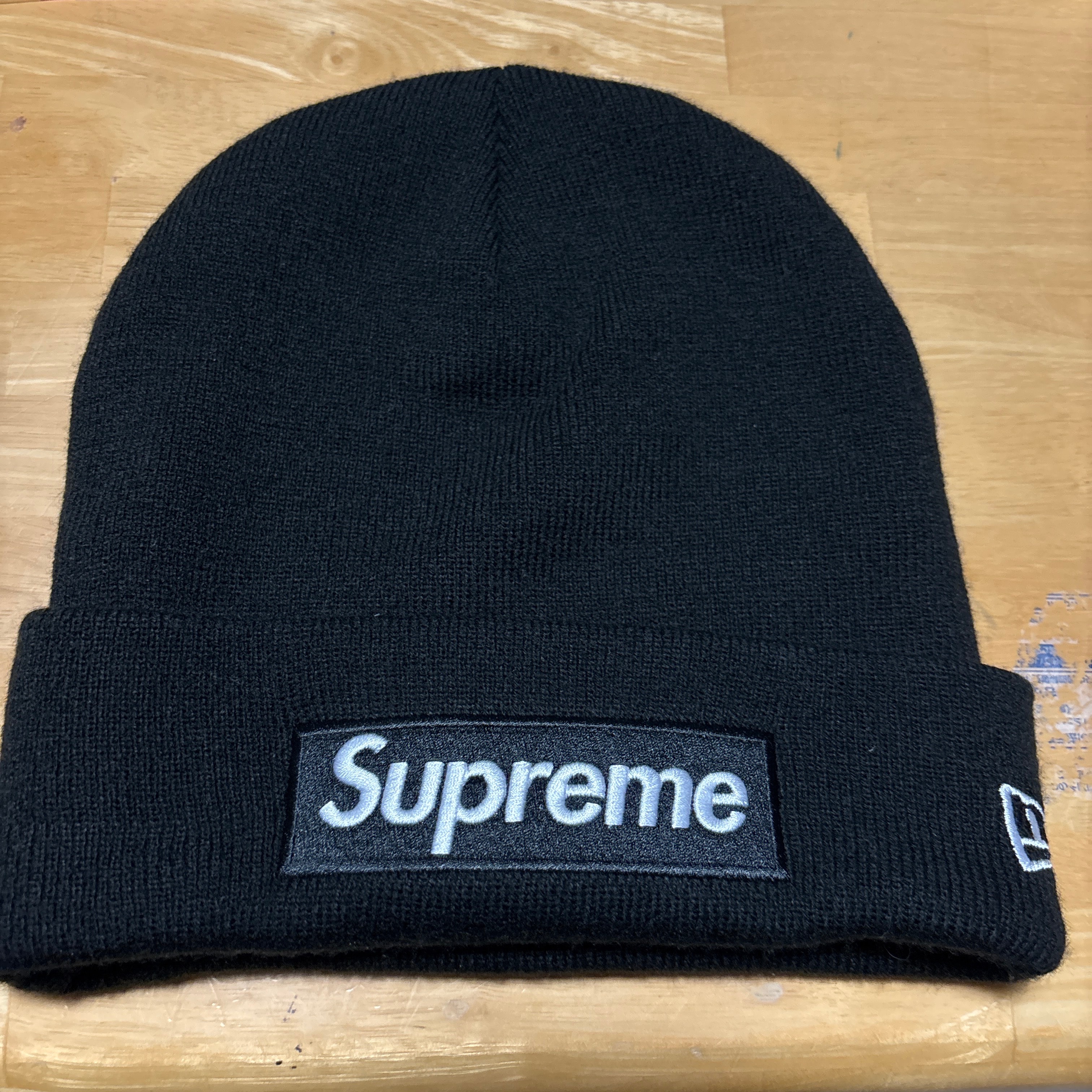 Supreme x NEW ERA Box Logo Beanie (25FW) "Black"