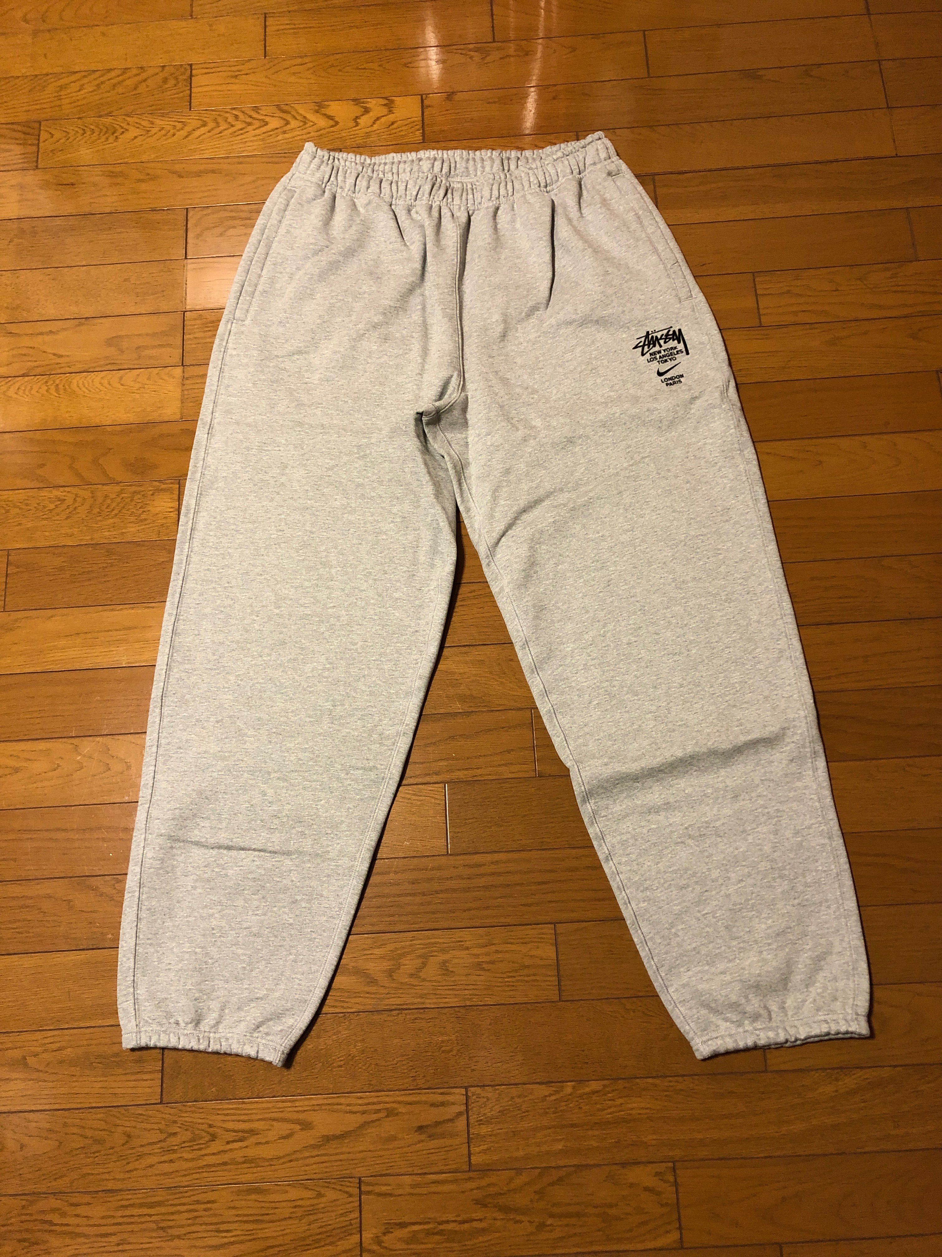 Nike x Stussy International Sweatpants (US Size) "Grey" DC4227-050
