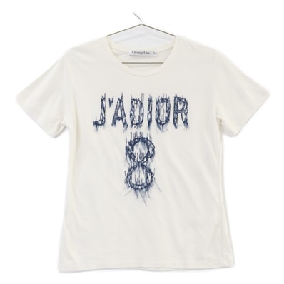 クリスチャンディオール 123T04A4435 J'ADIOR 8 刺繍Tシャツ XS
