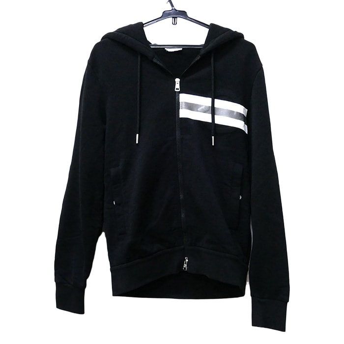 MONCLER モンクレール MAGRIA CARDIGAN パーカー ブラック G10918G79510 S メンズ【中古】