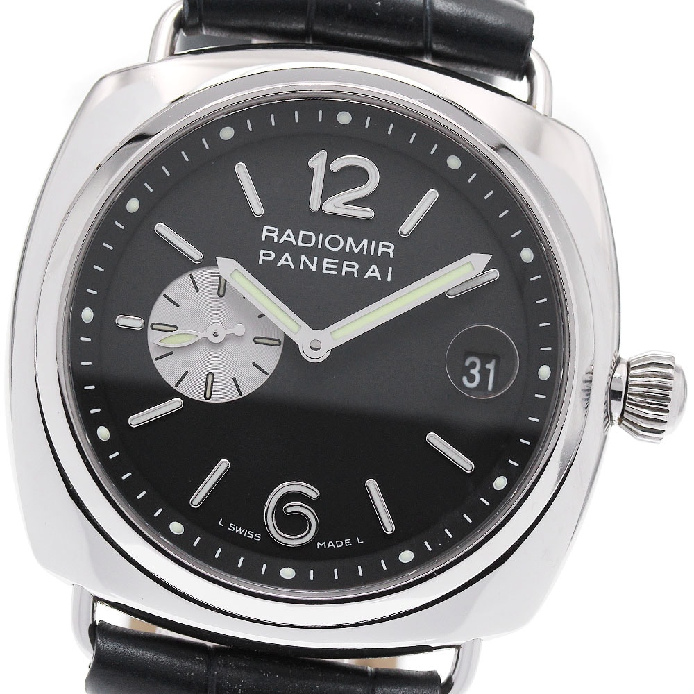 ★箱・保 パネライ ラジオミール デイト PAM00141 メンズ 【中古】