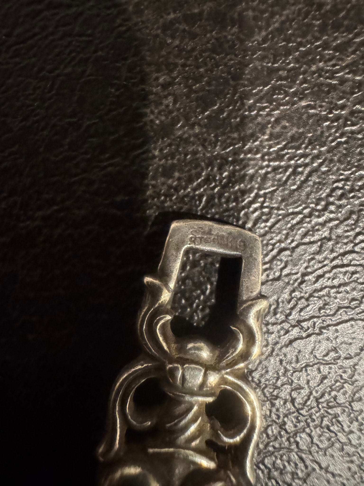 Chrome Hearts Dagger Heart Pendant "Silver"