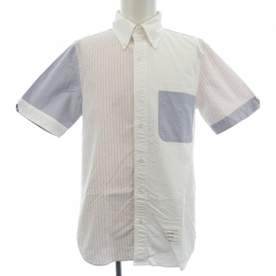 トムブラウン THOM BROWNE MWS239F-F0510 S/Sシャツ