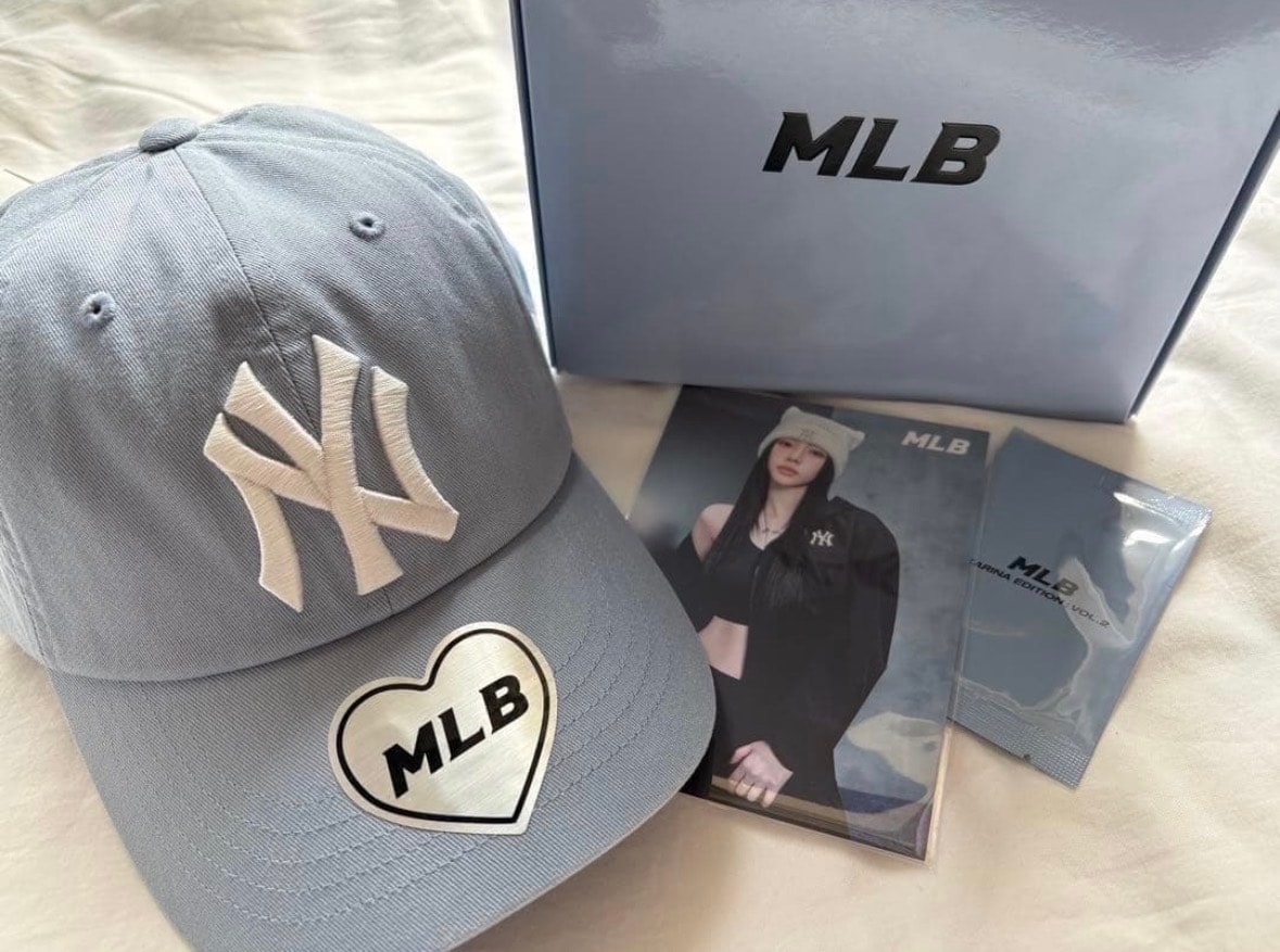 MLB x aespa KARINA Signature Unstructured Ball Cap New York