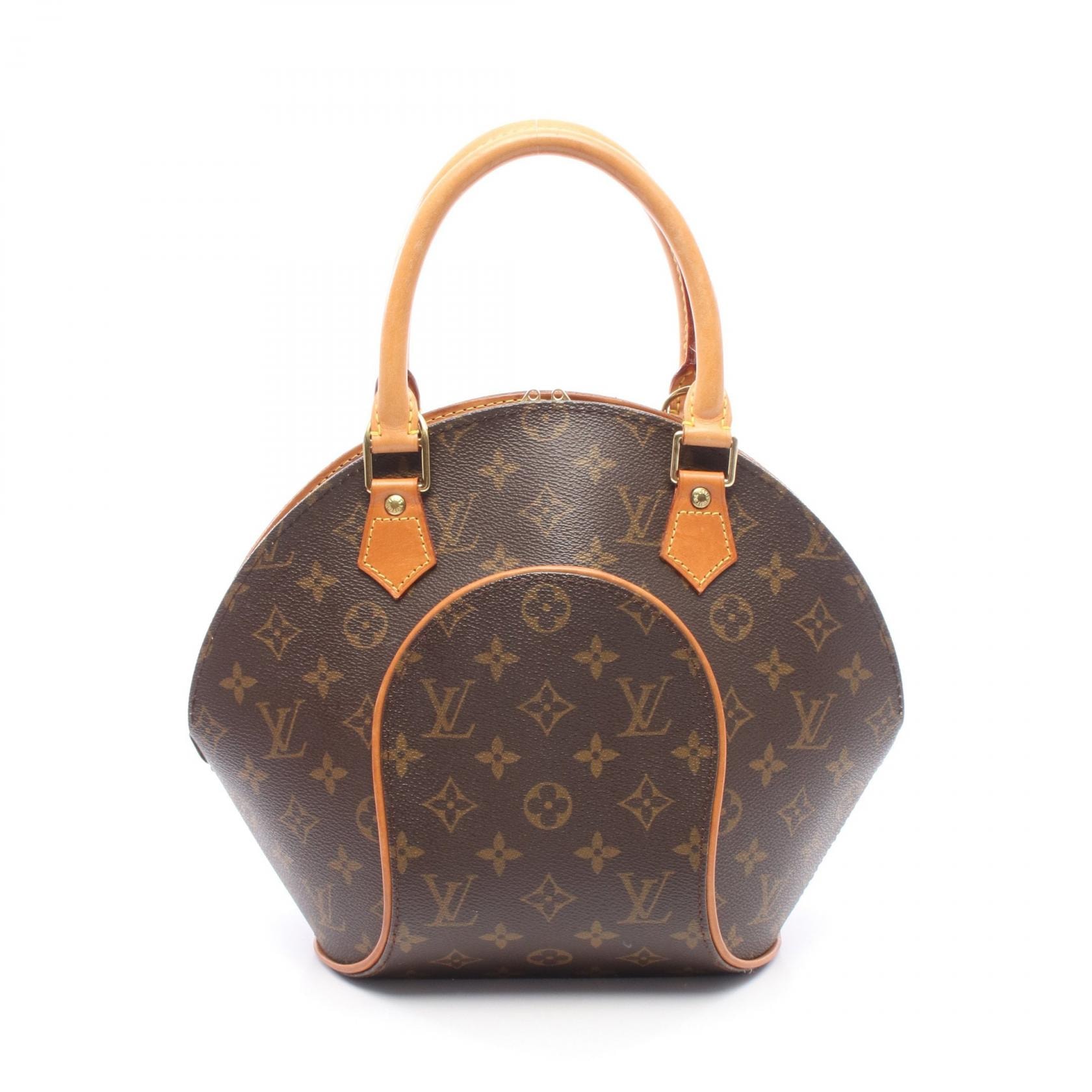 ルイ・ヴィトン LOUIS VUITTON エリプスPM ハンドバッグ バッグ PVCコーティングキャンバス レザー モノグラム レディース ブラウン系 M51127 【中古】