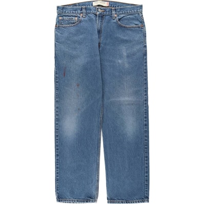 古着 00年代 リーバイス Levi's 505 REGULAR FIT テーパードデニムパンツ メンズw35相当/eaa634168