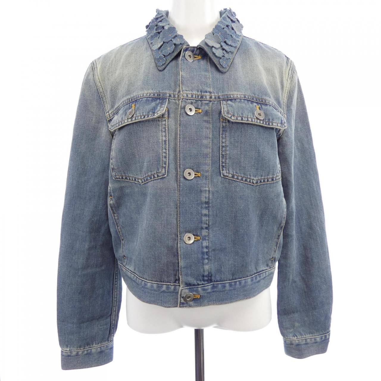 クリスチャンディオール CHRISTIAN DIOR Dioriviera ディオリビエラ 642V11Q3677 デニムジャケット