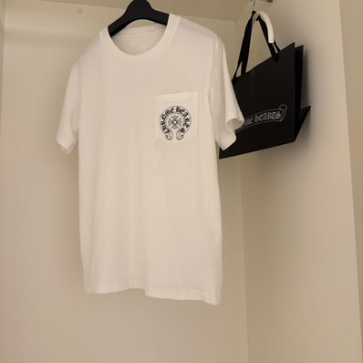 【希少】CHROME HEARTS ポケット Tシャツ ホワイト