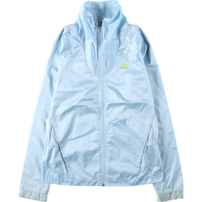 古着 00年代 アディダス adidas CLIMA365 リップストップ ウインドブレーカー レディースS相当/eaa623215