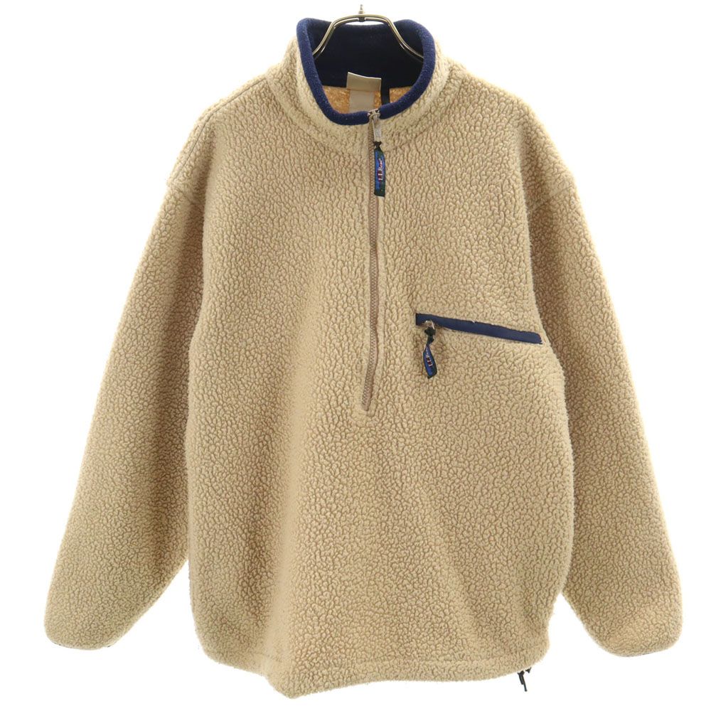 L.L.Bean 80s 長袖 ハーフジップ ボアジャケット
