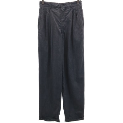 COMME des GARCONS HOMME コムデギャルソンオム 80s 1989年 日本製 ウール オールド チェック柄 スラックスパンツ S グレー