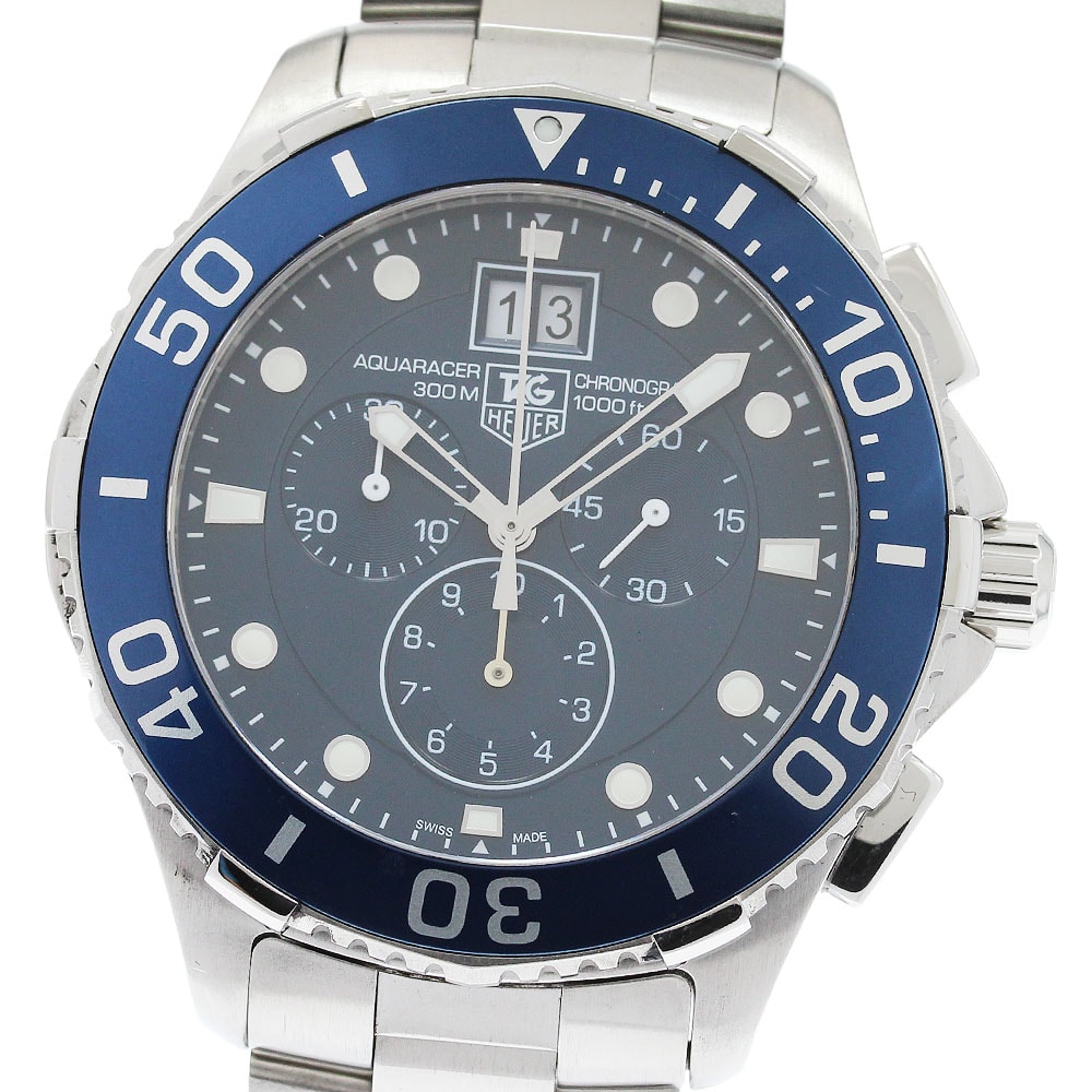 ☆良品 タグホイヤー アクアレーサー CAN1011 メンズ 【中古】