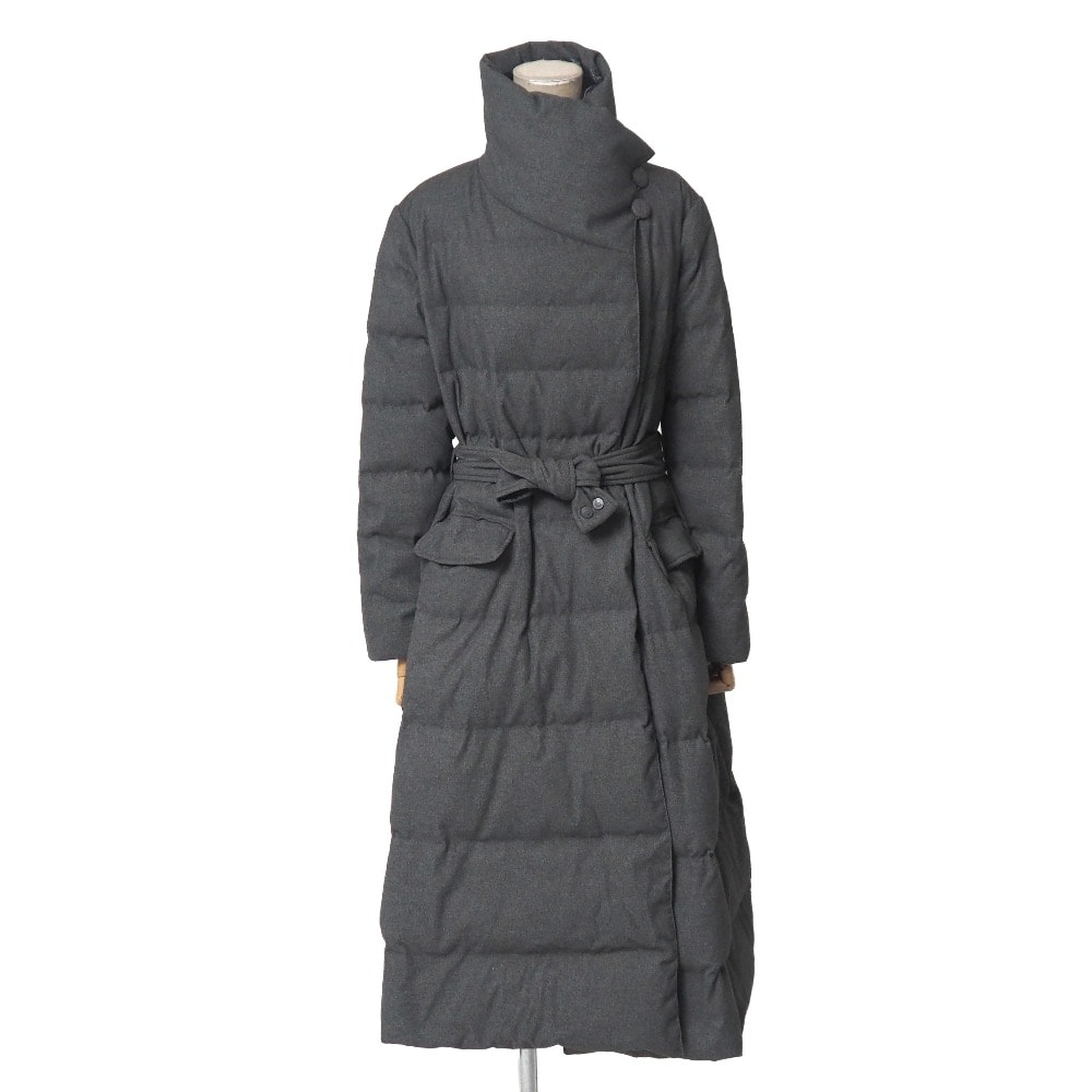 Emporio Armani エンポリオ・アルマーニ コート サイズ36 ダウンコート リバーシブル ロング ブランド古着【中古】20260508/RA9317