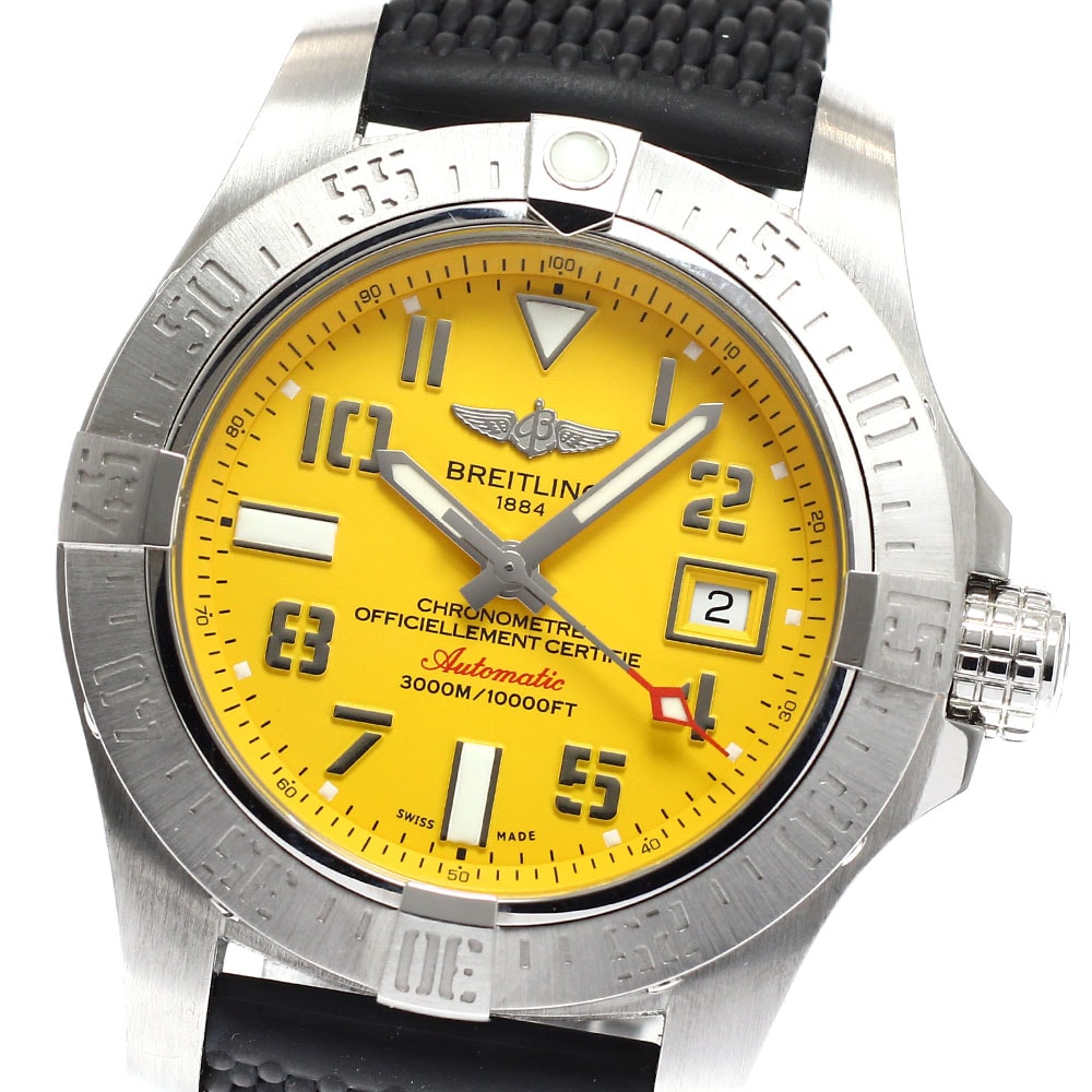 ブライトリング アベンジャーII シーウルフ A17331 メンズ 【中古】