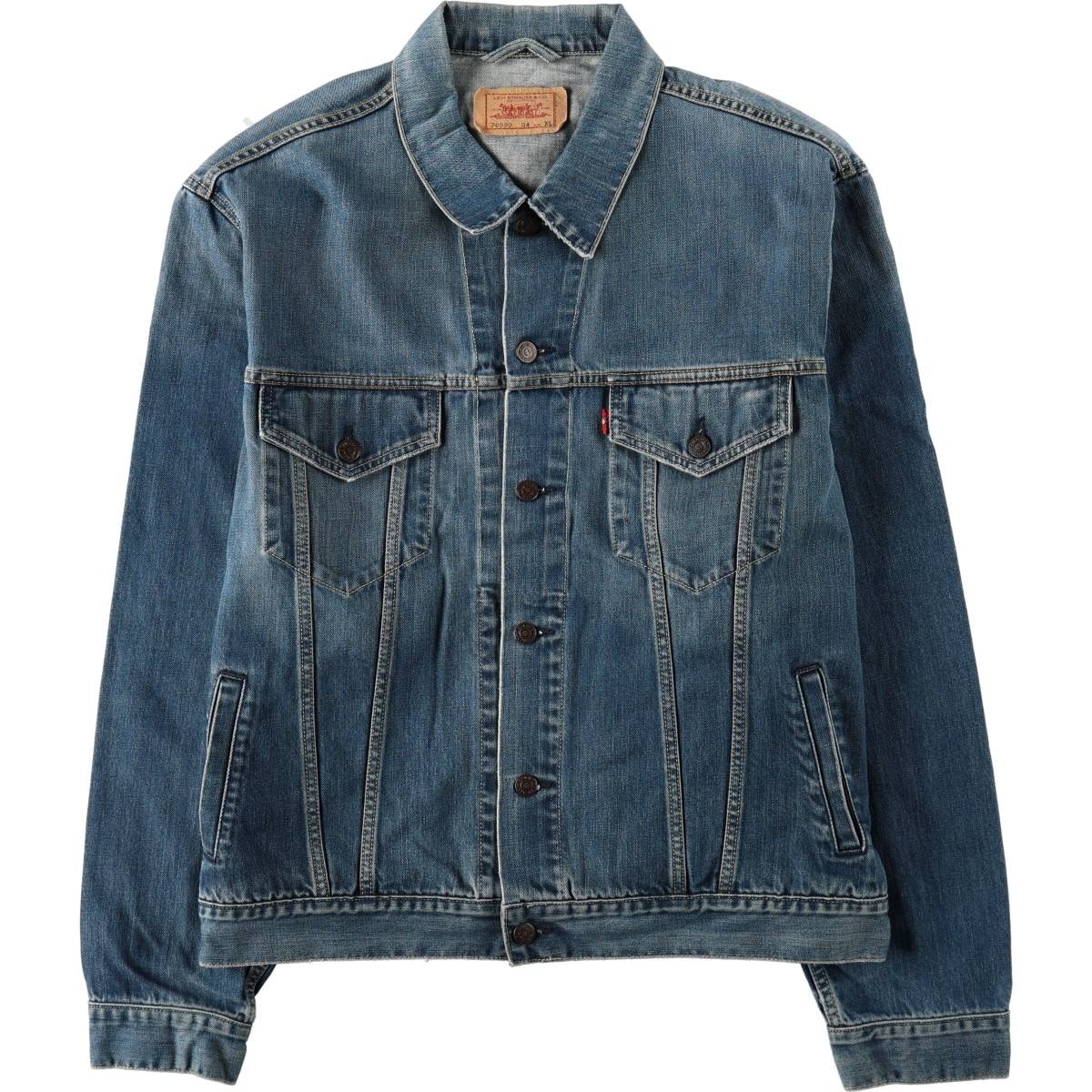 古着 リーバイス Levi's 70550-04 ユーロモデル デニムジャケット Gジャン メンズXL相当/eaa665911