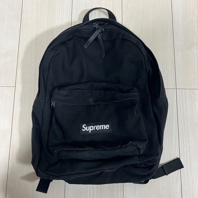 Supreme Canvas Backpack "Black"