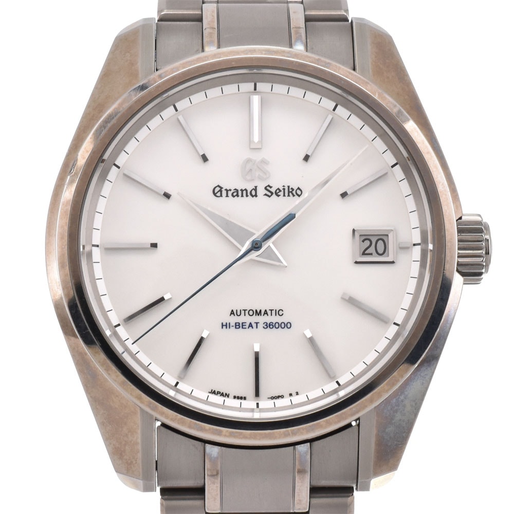 値下 セイコー SEIKO SBGH243/9S85-00W0 グランドセイコー メカニカル ハイビート36000 チタン 自動巻き メンズ Q#146072