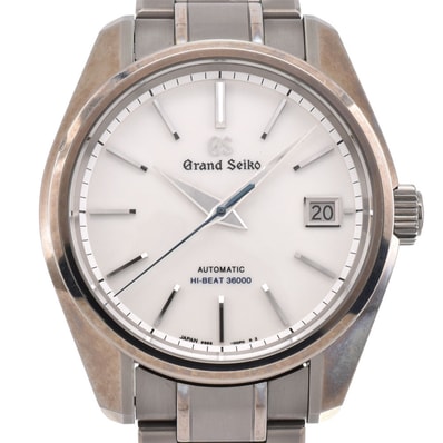 値下 セイコー SEIKO SBGH243/9S85-00W0 グランドセイコー メカニカル ハイビート36000 チタン 自動巻き メンズ Q#146072