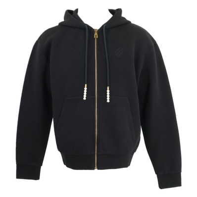 ルイヴィトン 国内正規 1AGILN RM251MQ CFJ HRY42W エンブロイダードジップジャージーフーディ パーカ S