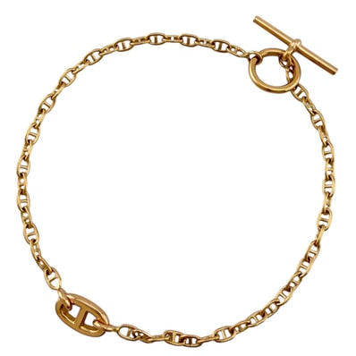 Hermes New Farandole Bracelet Very Small Model "Rose Gold"