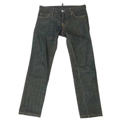 DSQUARED2 ディースクエアード デニムパンツ 20AW S74LB0723 Slim Jean スリム ジーンズ インディゴ デニム パンツ インディゴブルー系 42【中古】