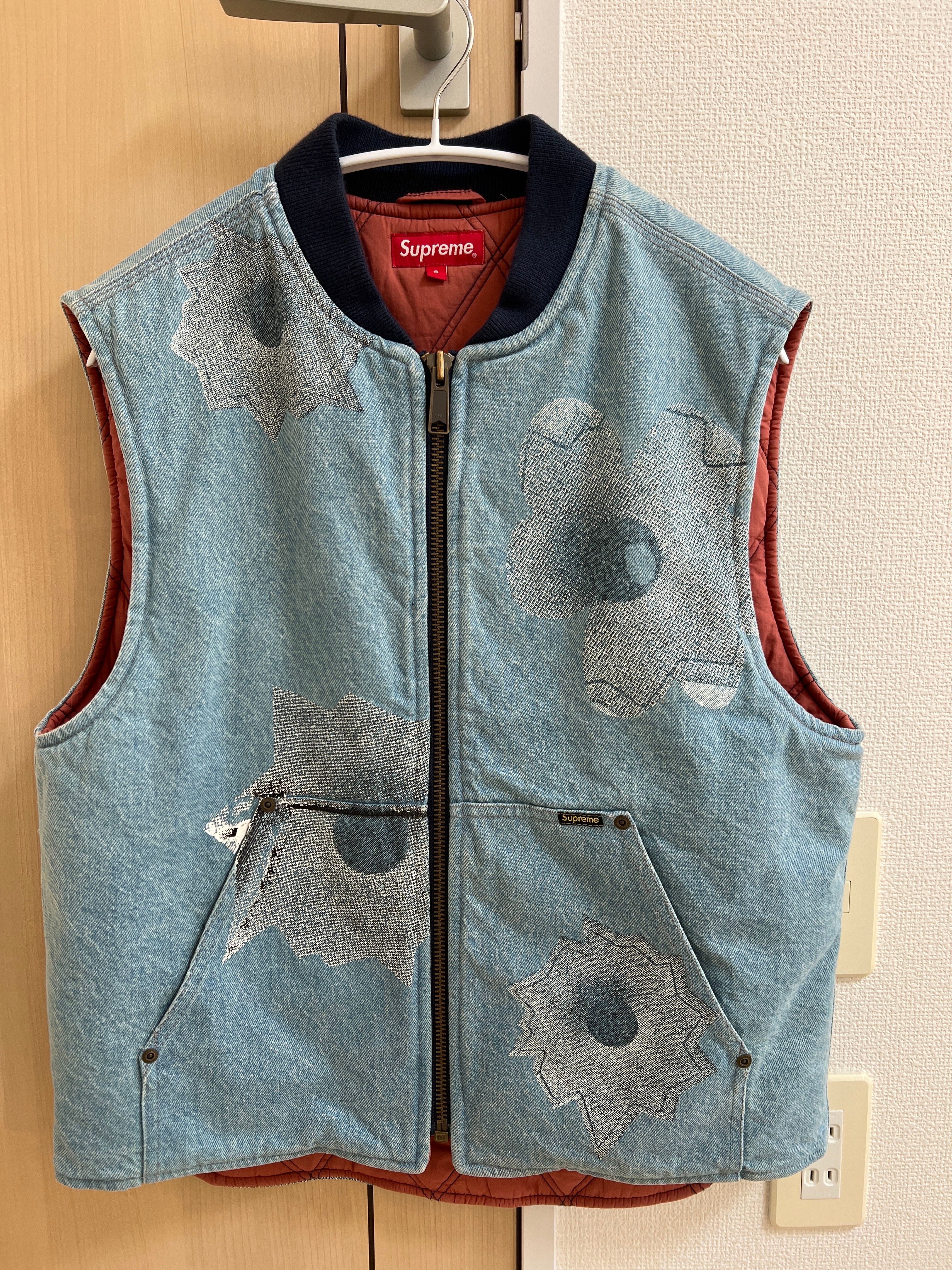 Supreme Nate Lowman Work Vest "Denim"