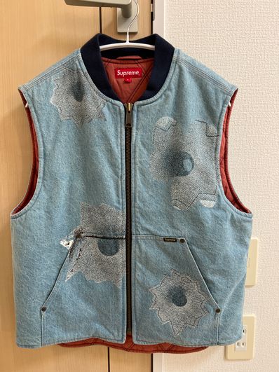 Supreme Nate Lowman Work Vest "Denim"