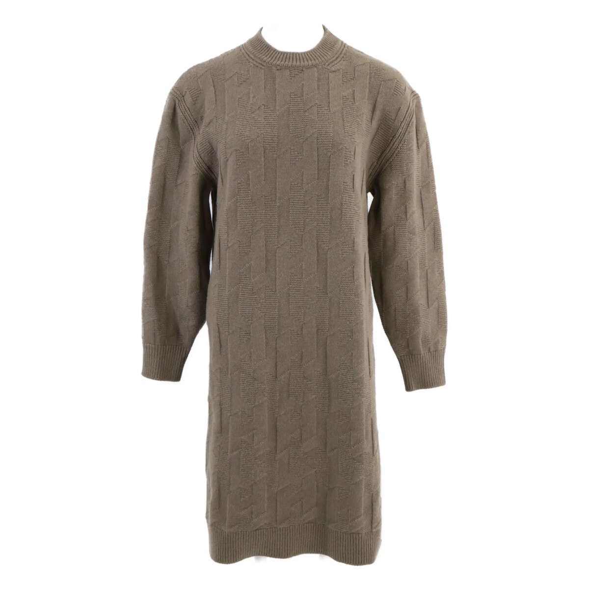 エルメス 【美品/24AW】4H2523D3 ウール Hモチーフ ニット 34