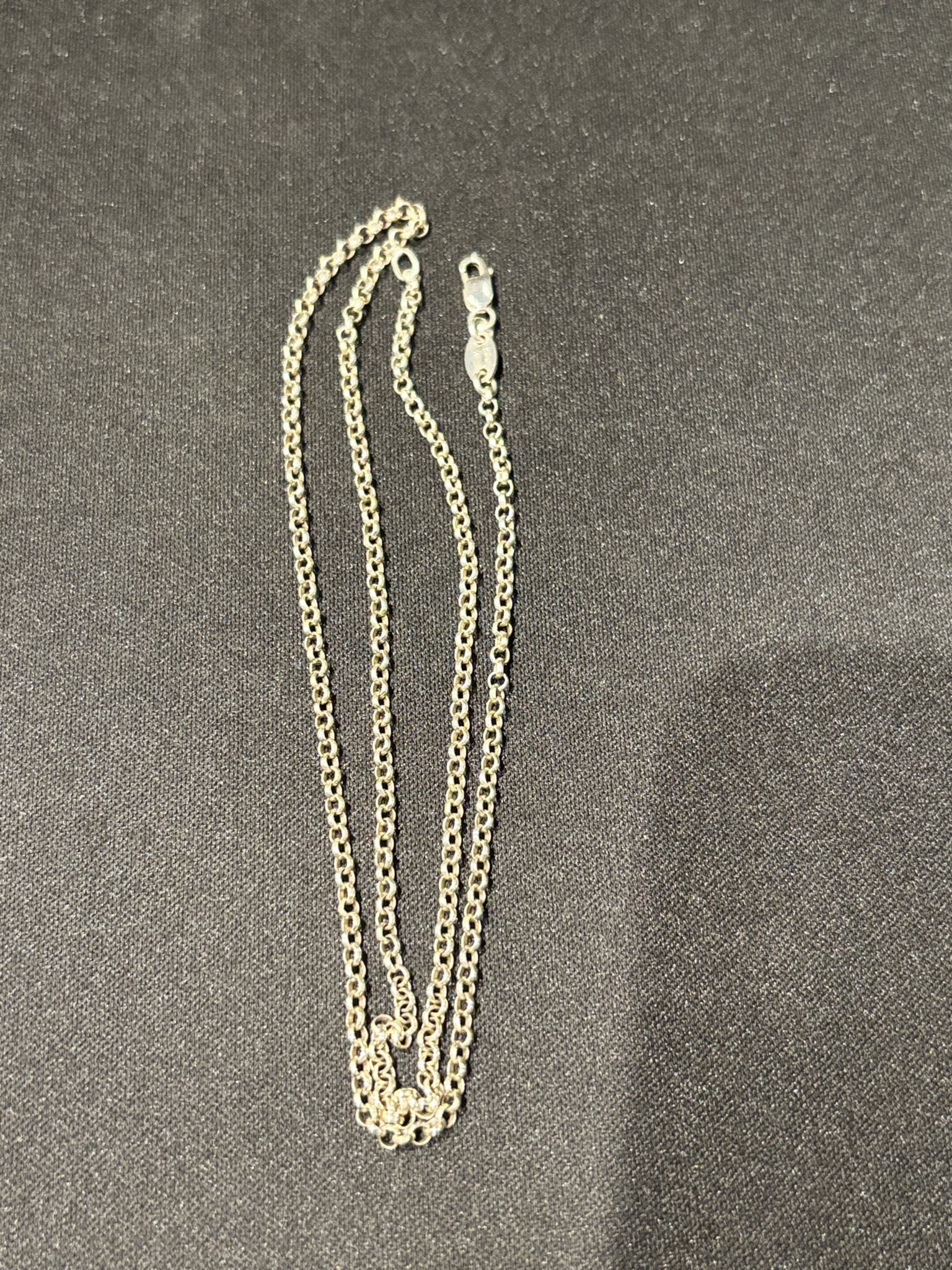 Chrome Hearts Roll Chain Necklace "Silver"