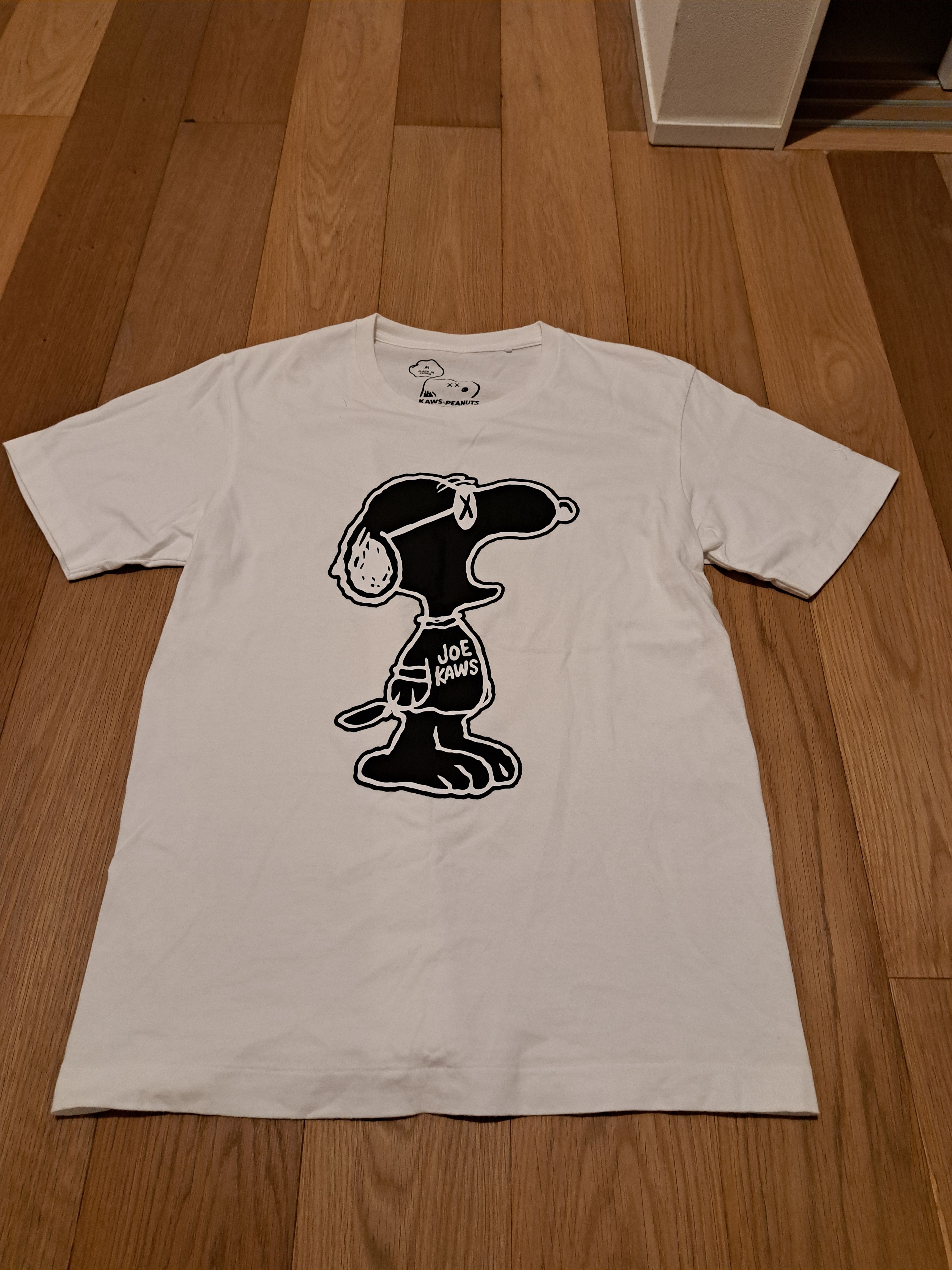 Uniqlo x KAWS x Peanuts Joe Kaws Yawn Outline Tee "White"