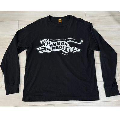 HUMAN MADE TIGER L/S T-SHIRT "Black"