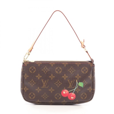 Louis Vuitton Pochette Accessories Monogram Cherry
