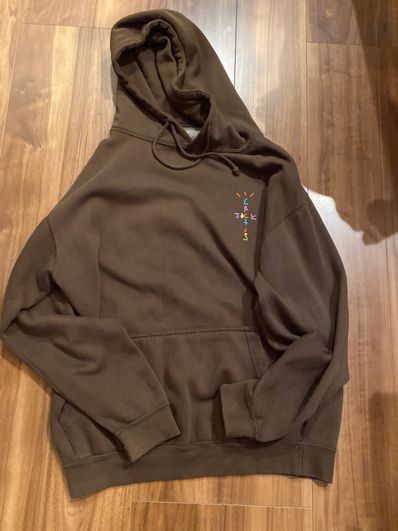 Travis Scott Cactus Jack x McDonald's Cj Smile Hoodie "Brown"