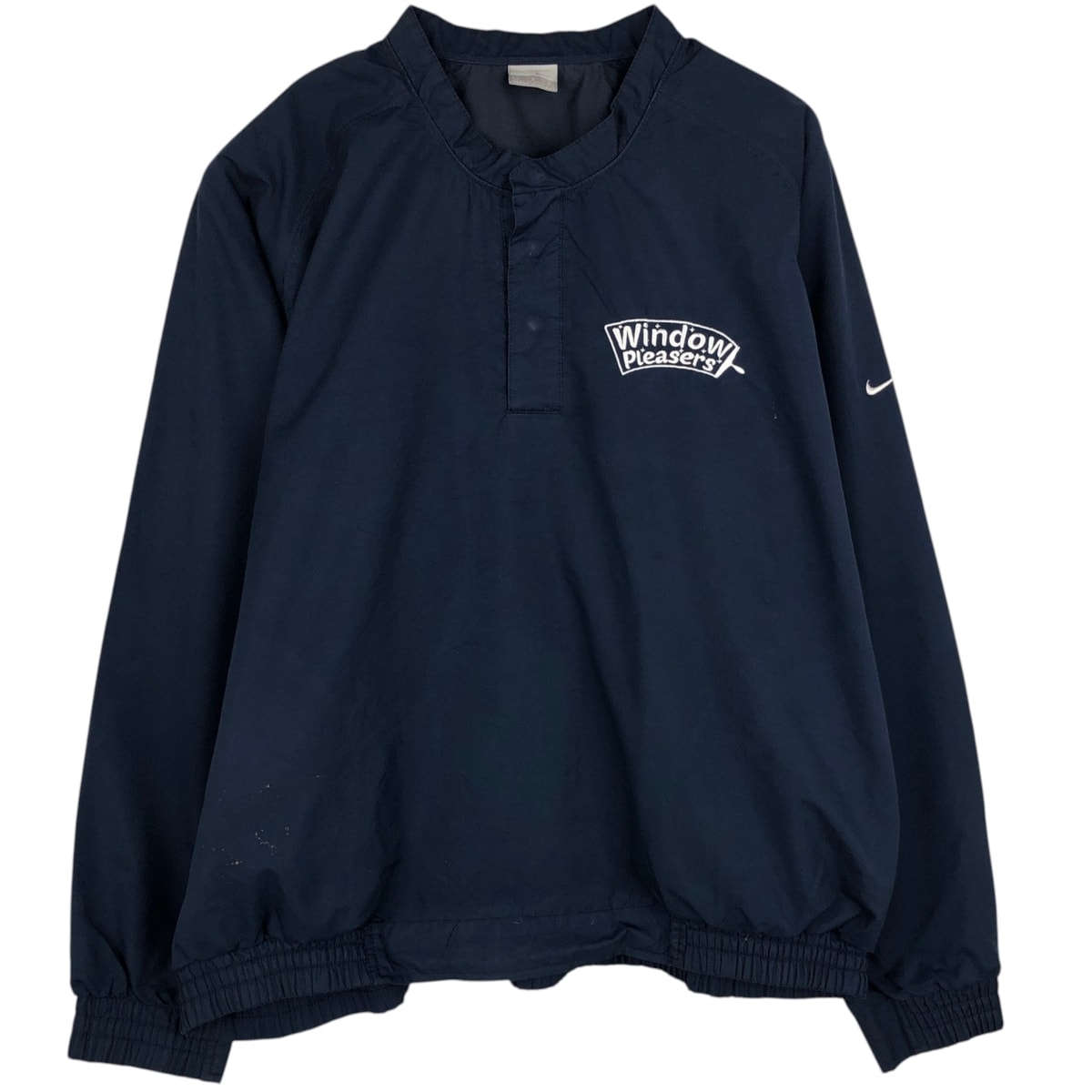 古着 00年代 ナイキ NIKE ハーフスナップ ウォームアッププルオーバー メンズL相当/eaa629917