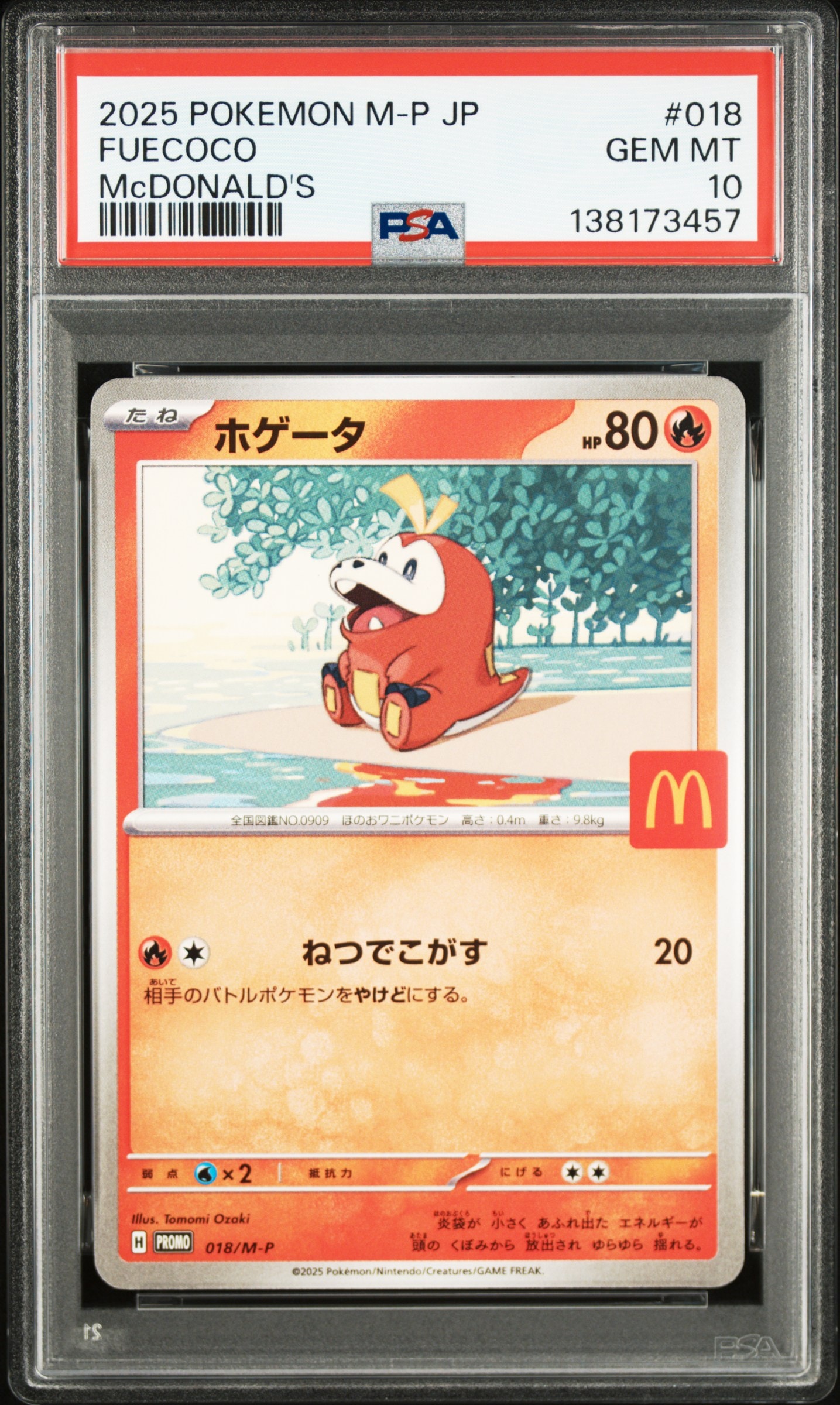 ホゲータ P [M-P 018](プロモカードパック「マクドナルド ハッピーセット2025」)