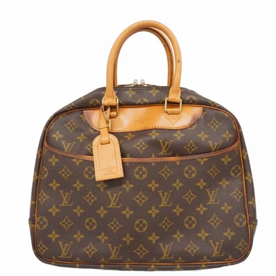 【6dd4227】ルイヴィトン ハンドバッグ モノグラム ドーヴィル M47270 ブラウン【中古】レディース
