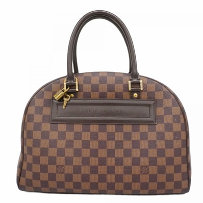 【6db1248】ルイヴィトン ハンドバッグ ダミエ ノリータ N41455 エベヌ【中古】レディース