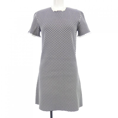 ルイヴィトン LOUIS VUITTON マイクロチェックミニドレス FMKD95LK2 ワンピース