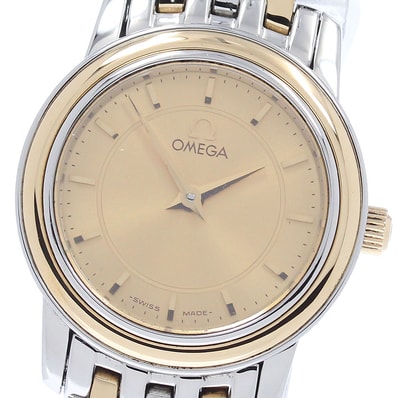 ☆美品 オメガ デビル プレステージ 4370.11 レディース 【中古】