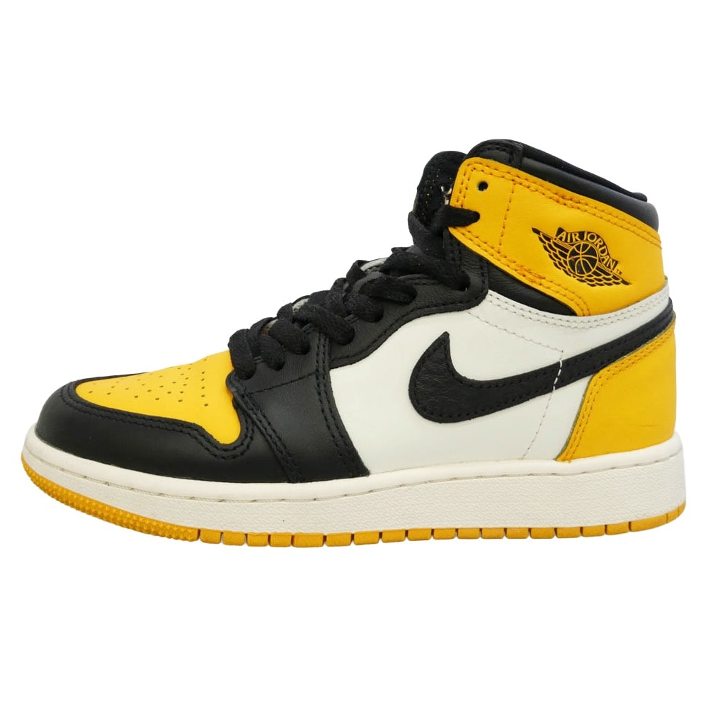 NIKE ナイキ スニーカー 575441-711 【フェイクバスターズ鑑定済】GS Air Jordan 1 Retro High OG Taxi GS エアジョーダン1 レトロ ハイ OG タクシー ハイカットスニーカー マルチカラー系 23【中古】