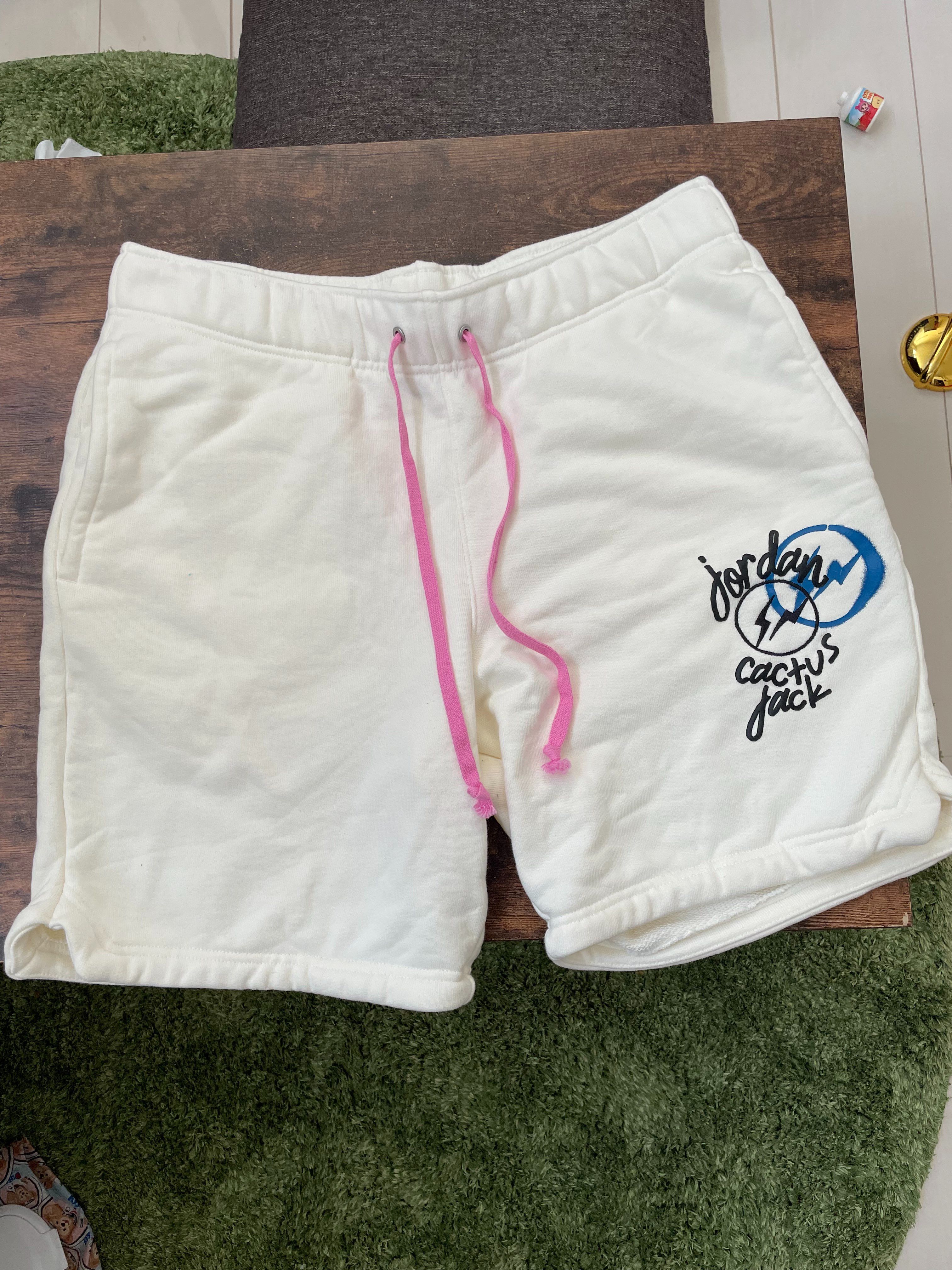 Air Jordan Travis Scott Fragment Shorts "White"