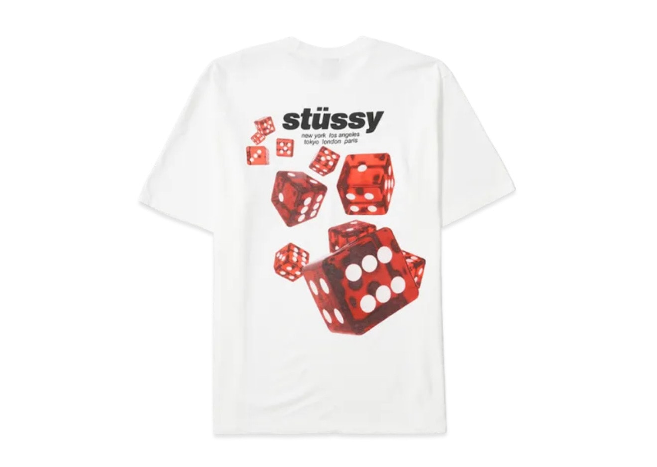 Stussy Rollers Tee "White"