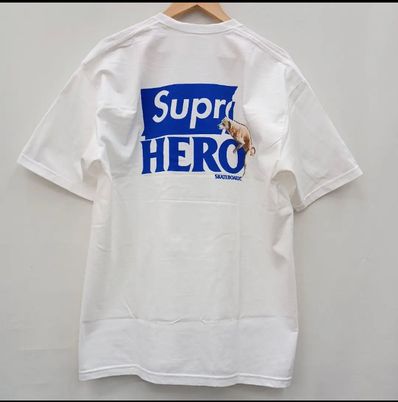 Supreme / ANTIHERO Dog Tee "White"