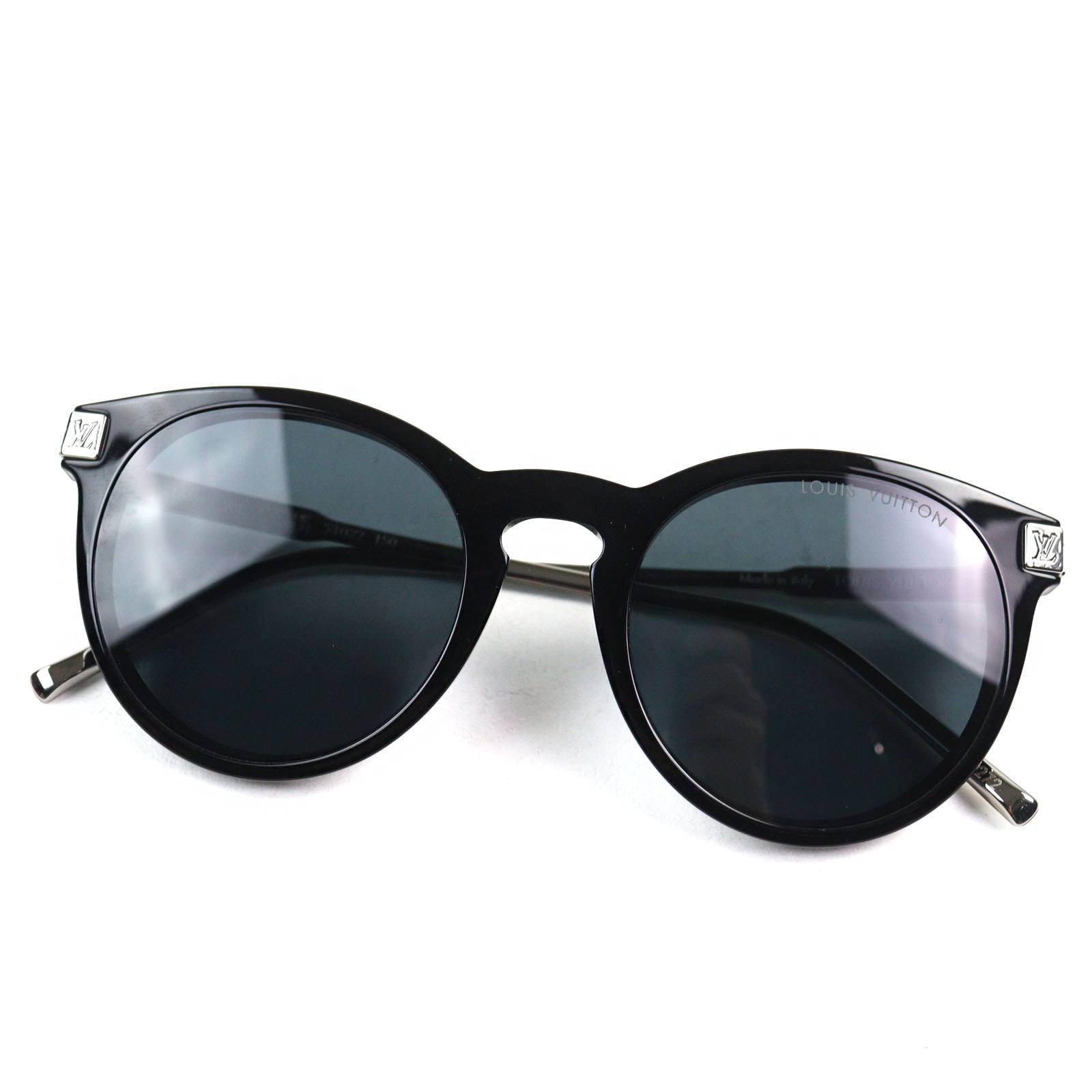 Louis Vuitton LV Rise Round Sunglasses "Noir"
