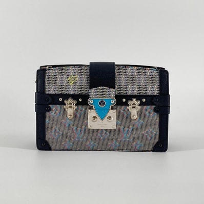 LOUIS VUITTON(ルイ・ヴィトン) LVポップ プティット マル M55512 ショルダーバッグ グレー×ネイビー